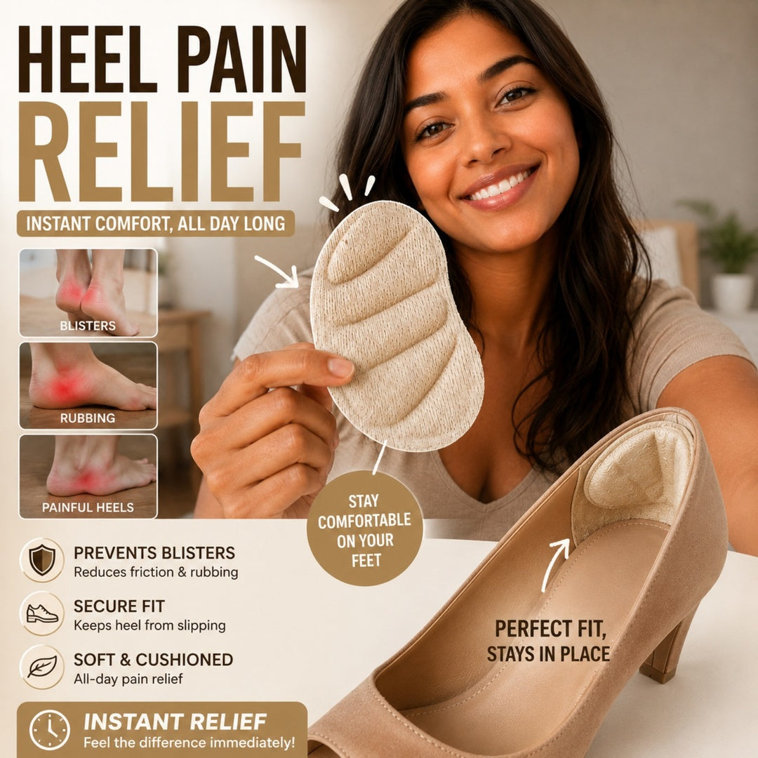 Melo Anti-Blister & Shoe-Sizing Heel Cushions (regular)